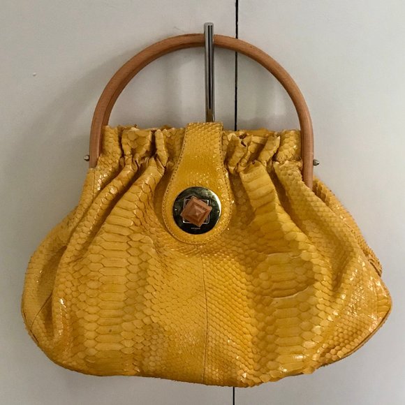 Vintage Kate Spade Collection Python Maya